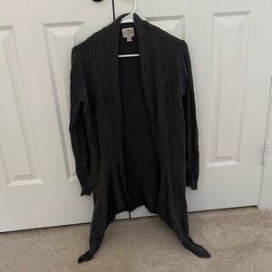 St. John's Bay Black Cardigan Sweater